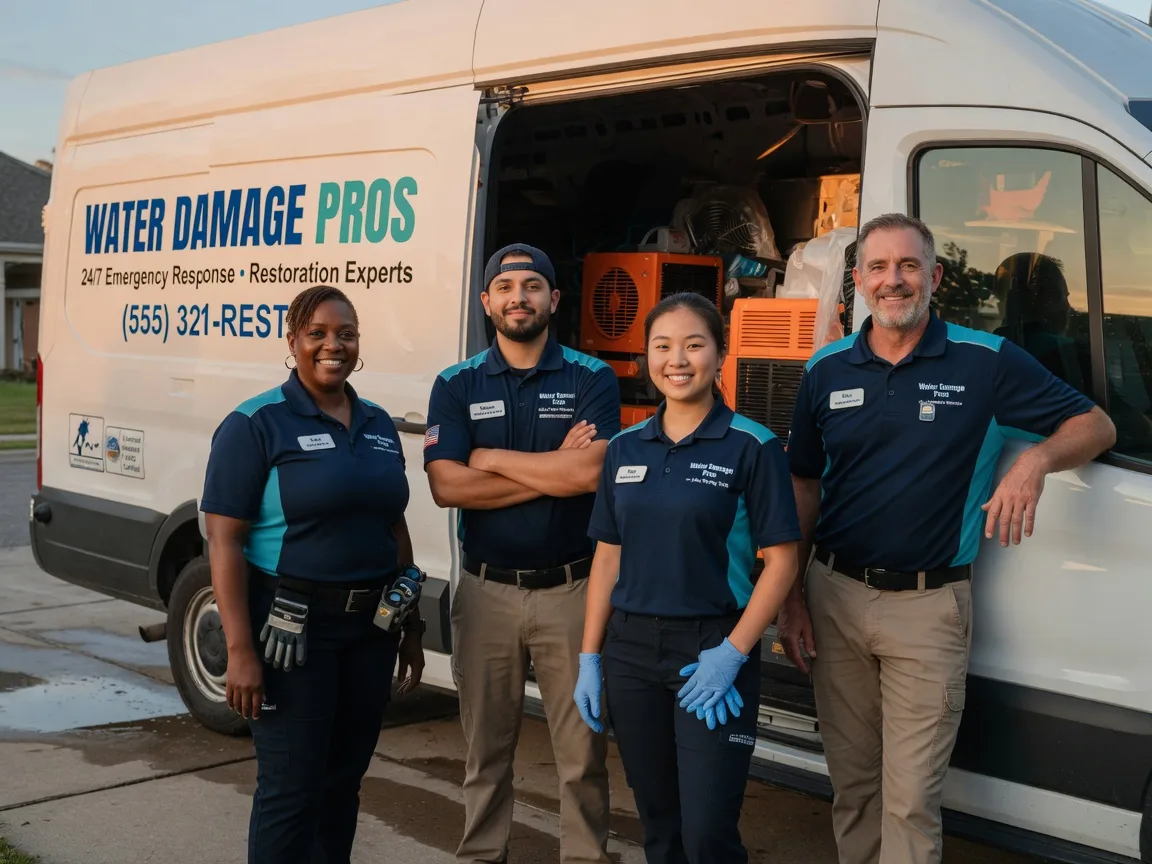 Water Damage Restoration company in South Shore, SD